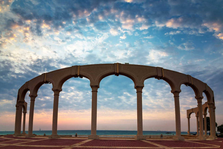 Saudi Arabia's Jubail Beach Wallpaper