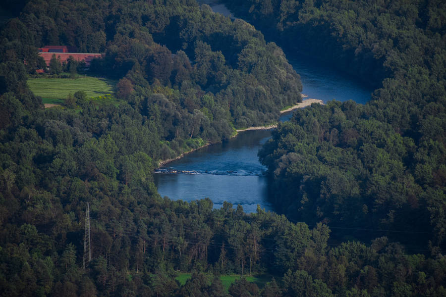 Sava River Slovenia Wallpaper