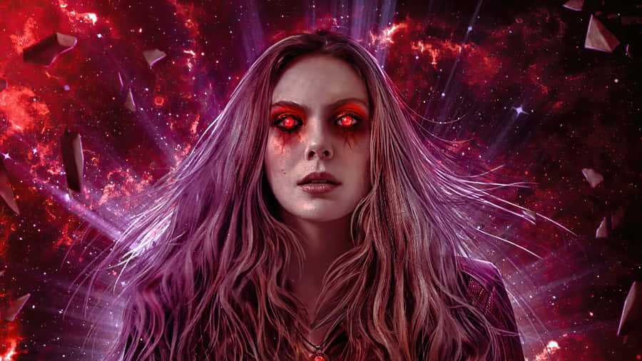 Scarlet Witch Cosmic Power Wallpaper