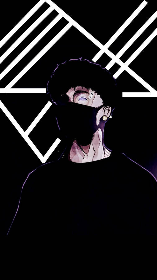 Scarlxrd Geometric Background Wallpaper