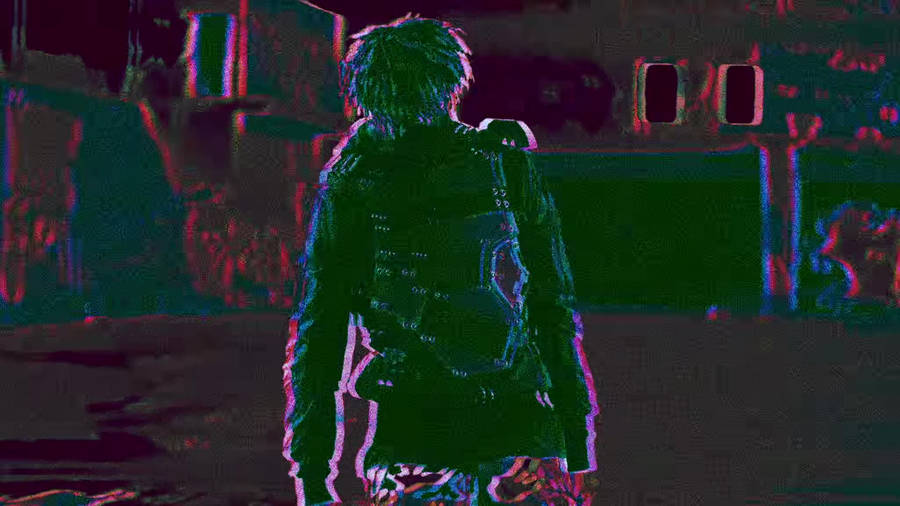 Scarlxrd Negative Glitch Wallpaper