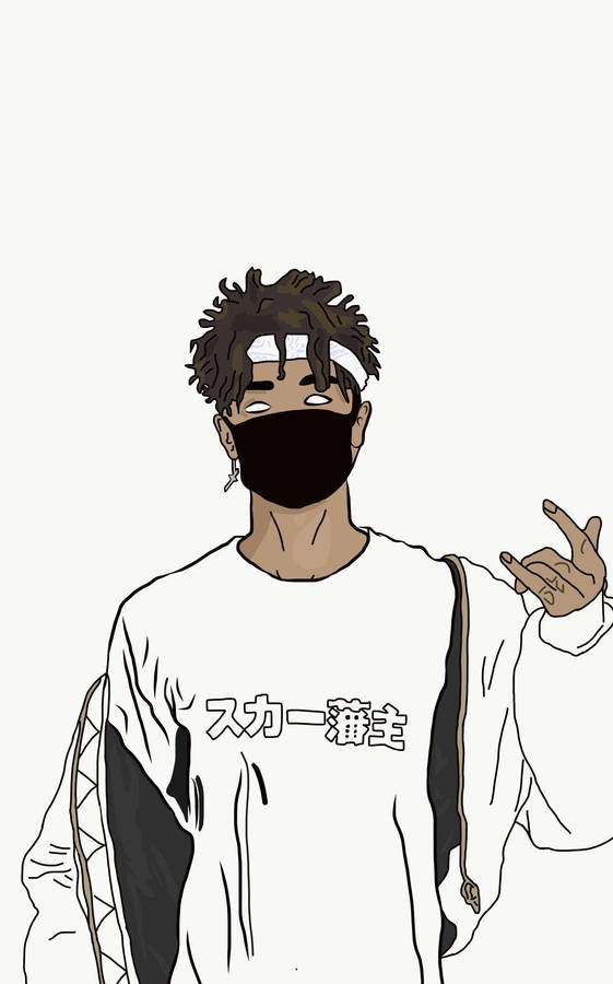 Scarlxrd White Aesthetic Wallpaper