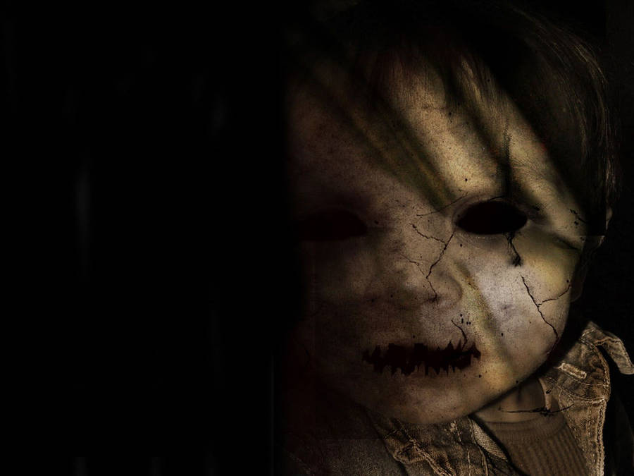 Scary Halloween Doll Wallpaper