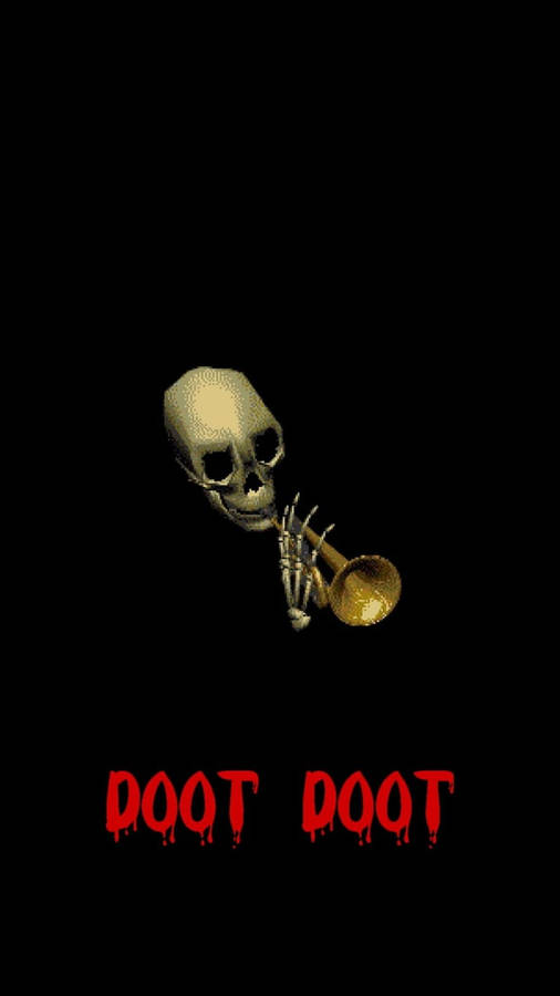 Scary Skeleton Meme Wallpaper