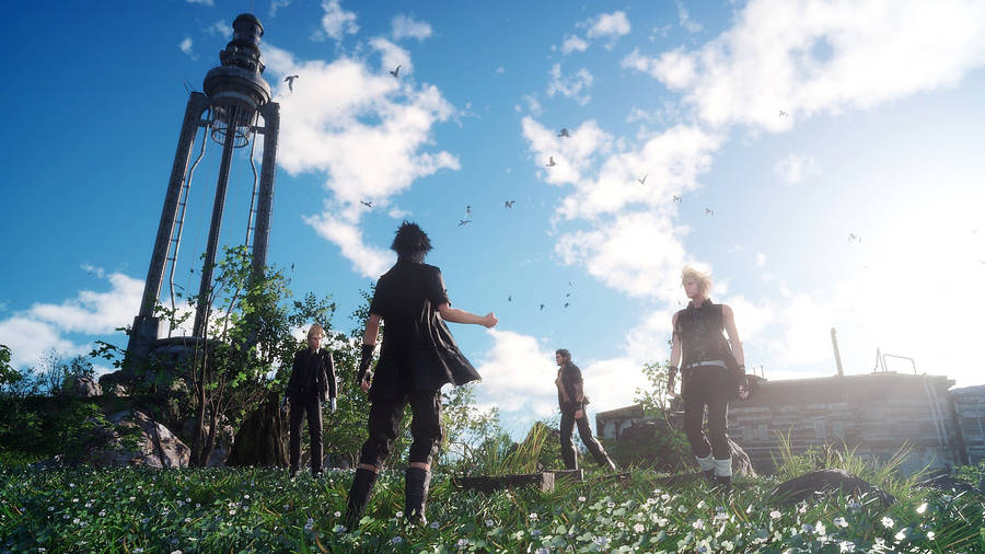 Scenic Final Fantasy Xv Wallpaper