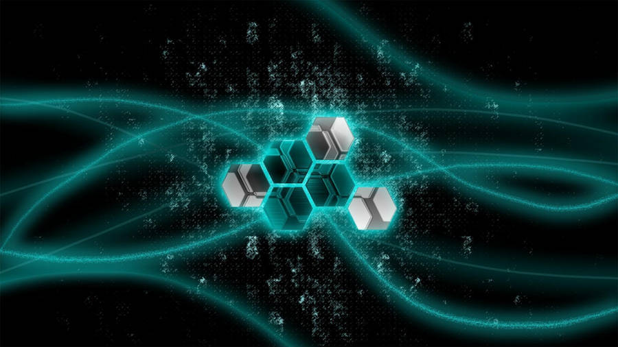 Science Desktop Hexagons Wallpaper