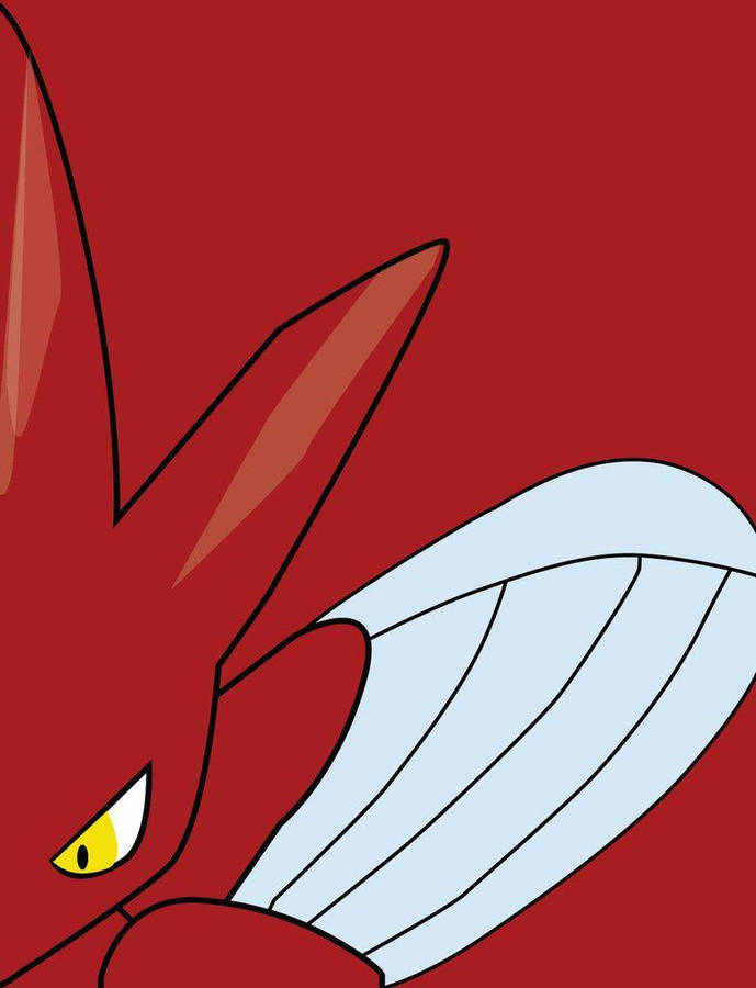 Scizor Left Focus Wallpaper