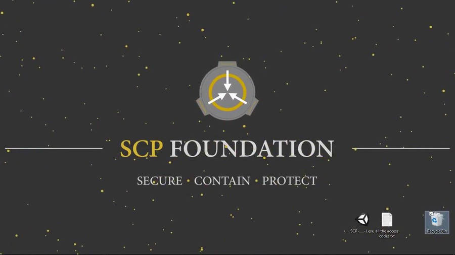 Scp Digital Poster Gray Backdrop Wallpaper