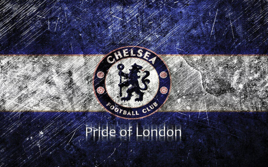 Scratch Chelsea Fc Logo Wallpaper