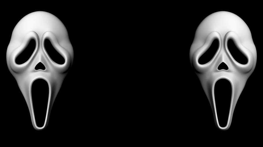 Scream Ghost Mask Wallpaper