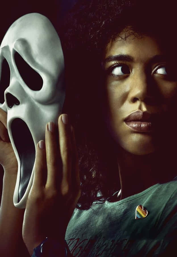 Scream Ghostface Mindy Meeks-martin Wallpaper