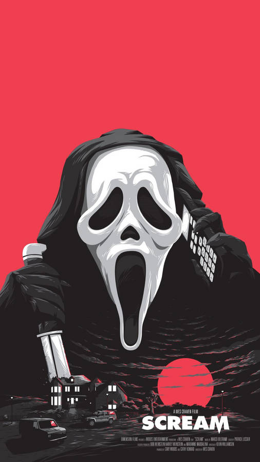 Scream Vector Art Wallpaper