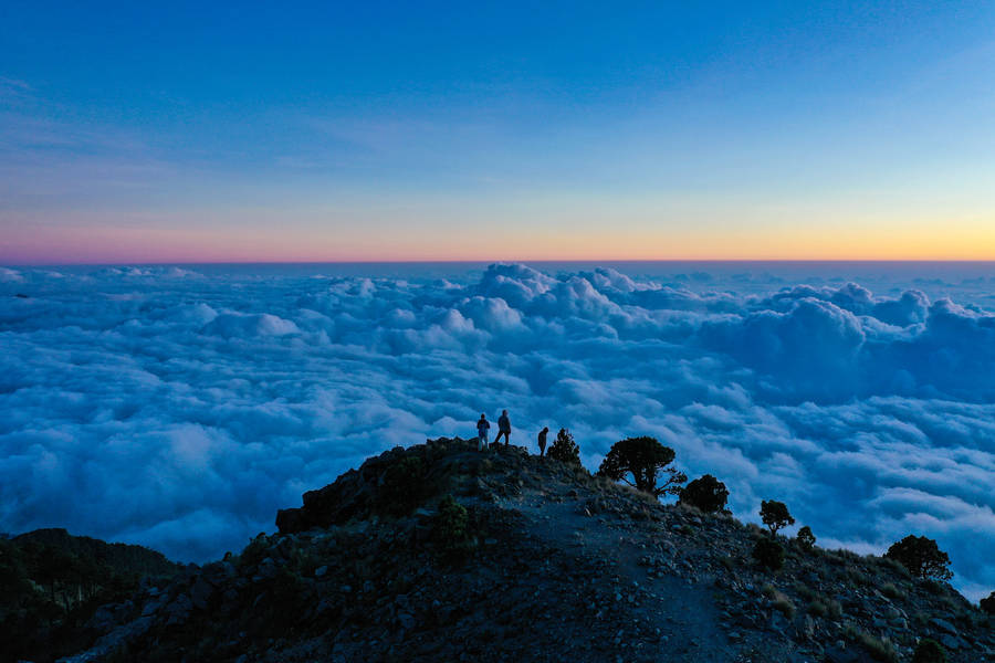 Sea Of Clouds Landscapes Wallpaper