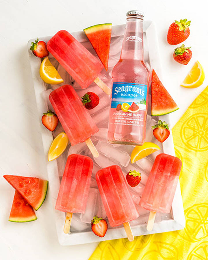 Seagrams Vodka Ice Pops Wallpaper