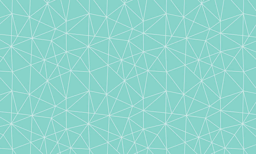 Seamless Geometric Abstract Pastel Green Aesthetic Desktop Wallpaper