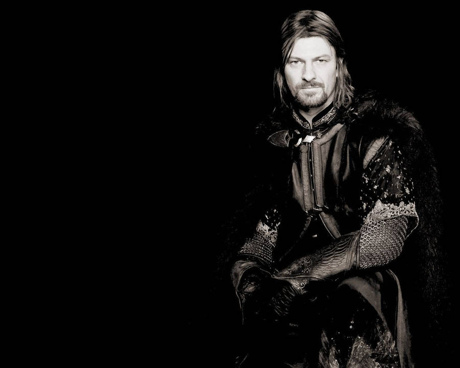 Sean Bean As Boromir In Lord Of The Rings Wallpaper