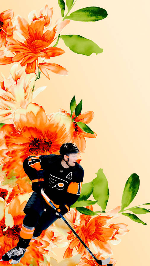 Sean Couturier Heartwarming Poster Wallpaper