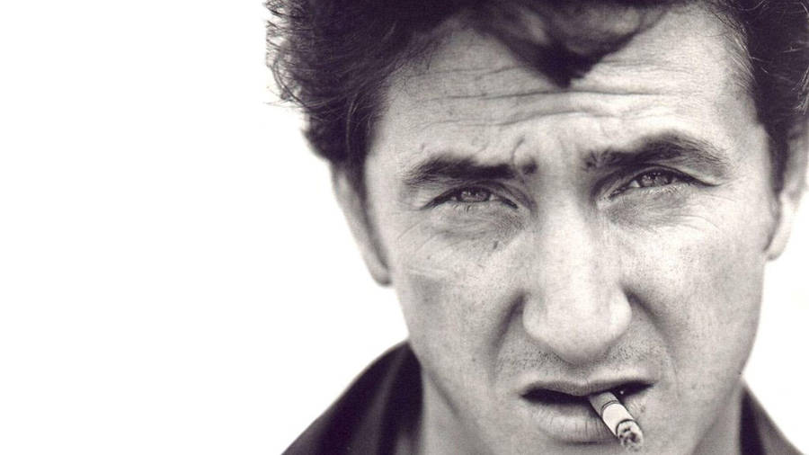 Sean Penn American Actor Potrait Mark Seliger Wallpaper