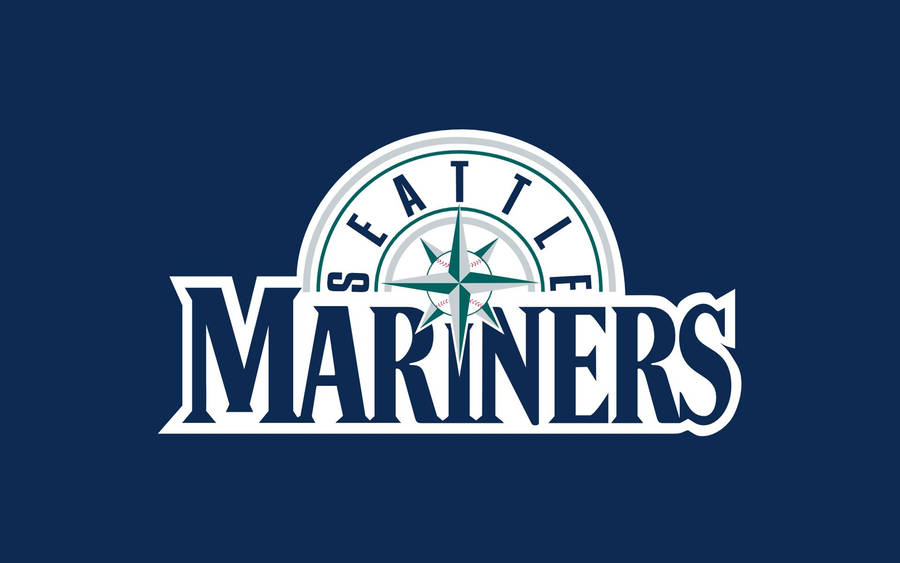 Seattle Mariners In Navy Blue Wallpaper