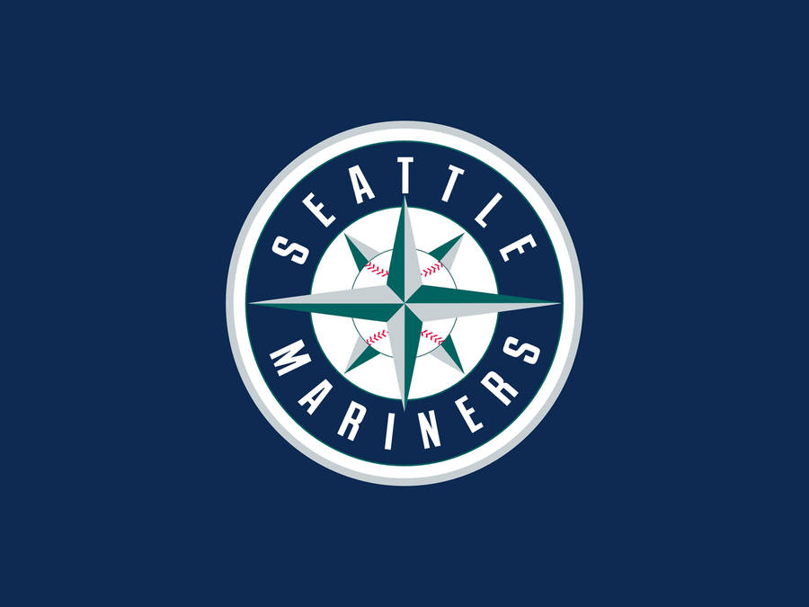 Seattle Mariners Logo Dark Blue Wallpaper