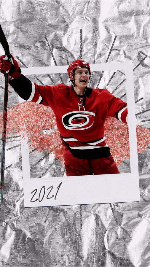 Sebastian Aho 2021 Photo Card Wallpaper