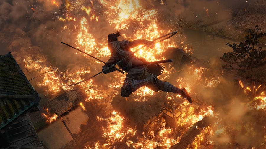 Sekiro Shadows Die Twice And Fire Wallpaper