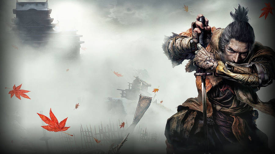 Sekiro Shadows Die Twice Foggy Castle Wallpaper