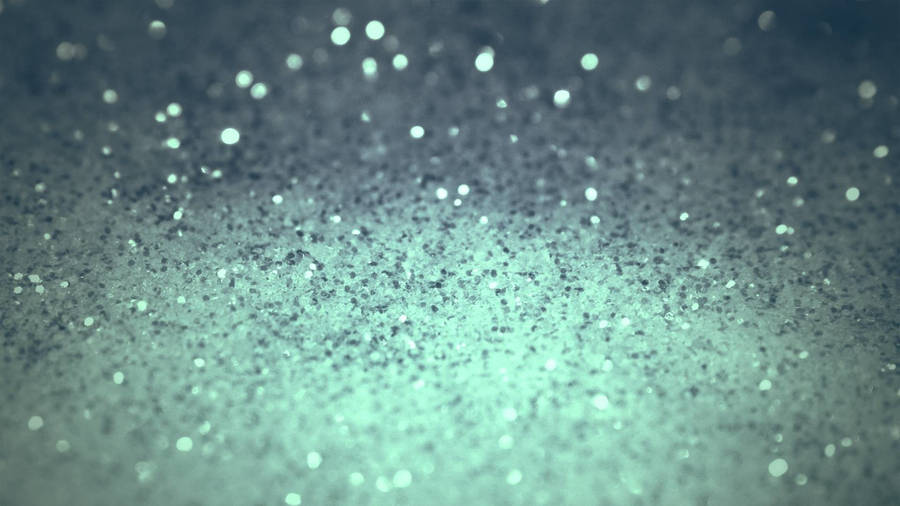 Selective Focus Silver Glitter Wallpaper