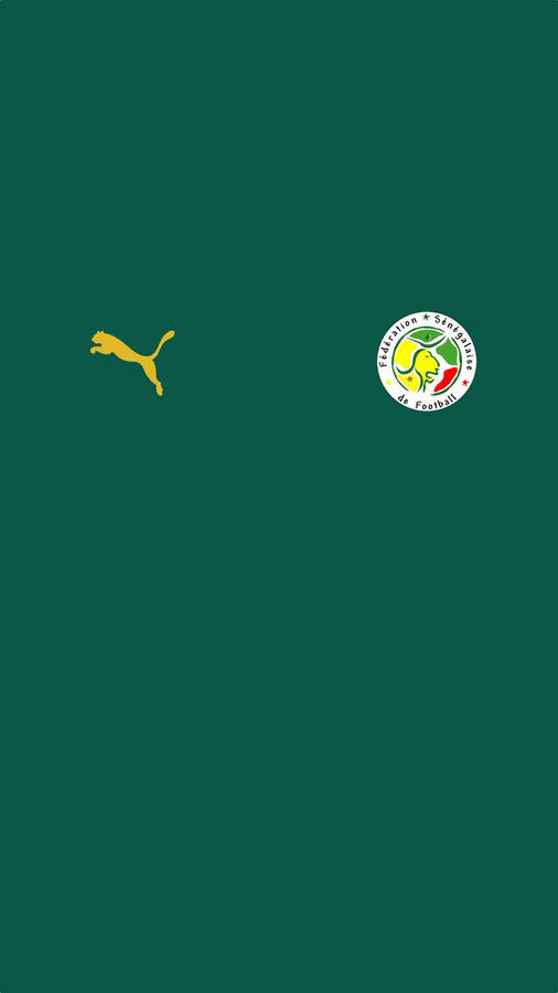 Senegal And Puma Logo Poster Wallpaper