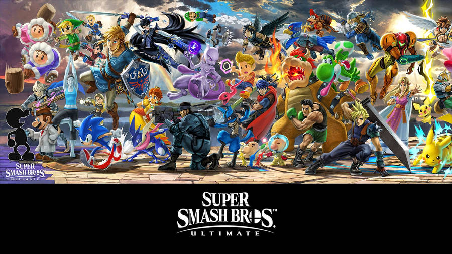 Sensational Fighters Of Smash Ultimate Wallpaper