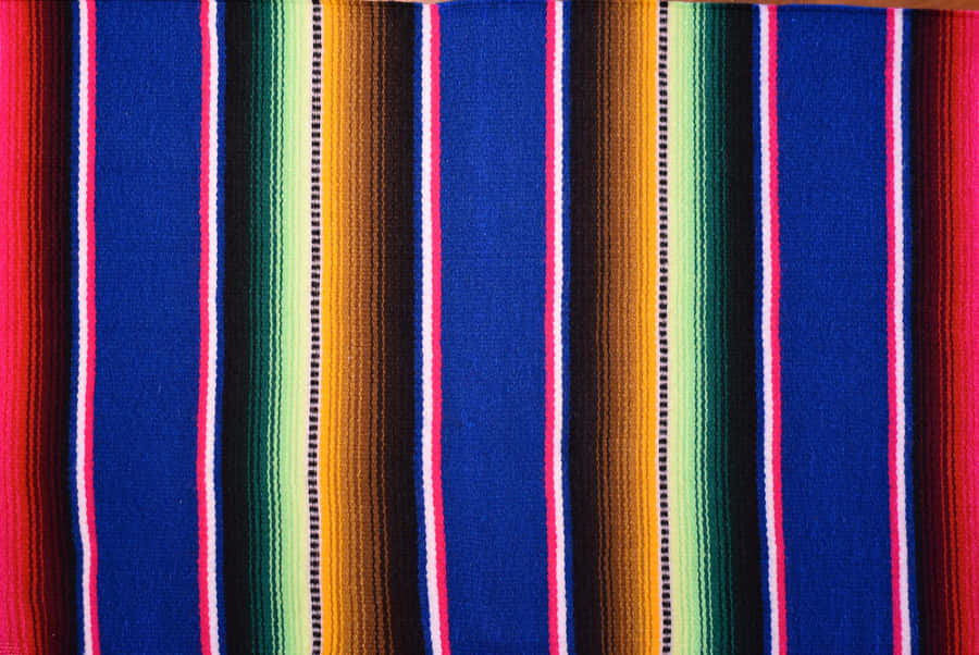 Serape With Dotted Lines Wallpaper