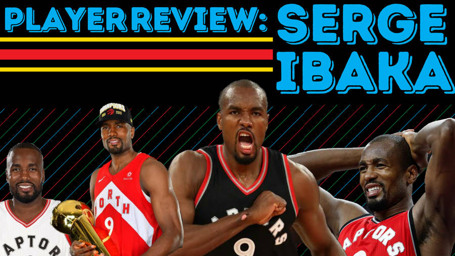 Serge Ibaka Different Colored Jersey Wallpaper