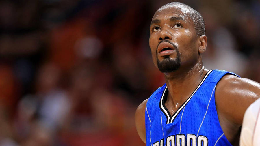 Serge Ibaka Orlando Magic Jersey Wallpaper