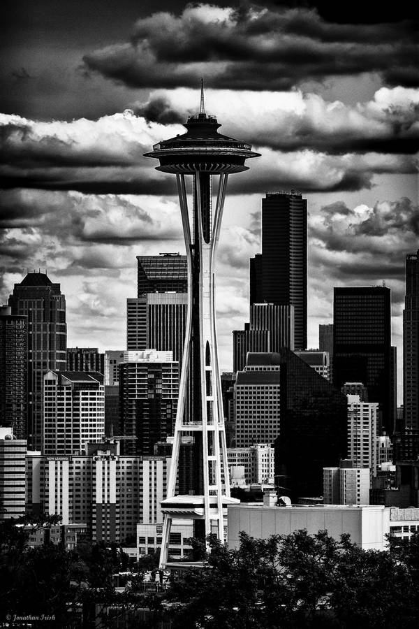 Series Of Seattle Rain Clouds Wallpaper