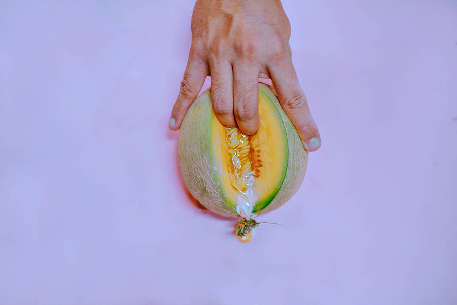 Sexual Fruit Representation Wallpaper