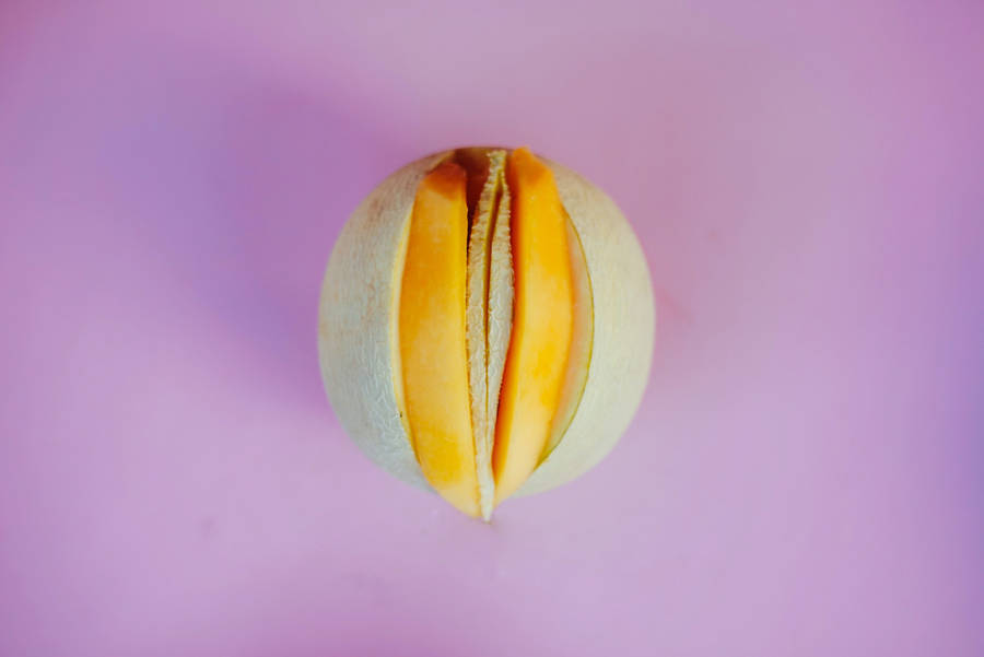 Sexual Melon Top View Wallpaper