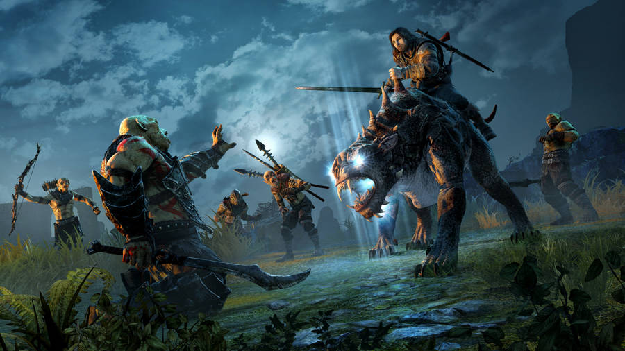 Shadow Of Mordor Warriors Wallpaper