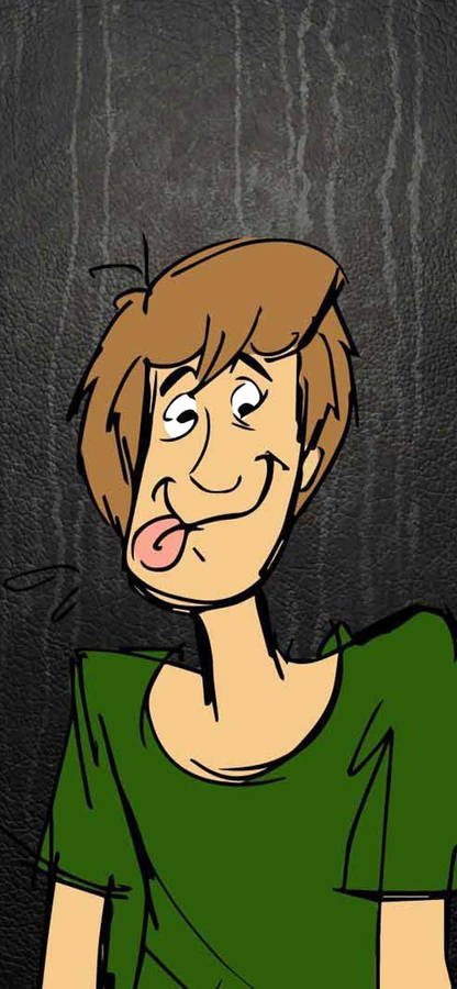 Shaggy Rogers Iphone X Cartoon Wallpaper