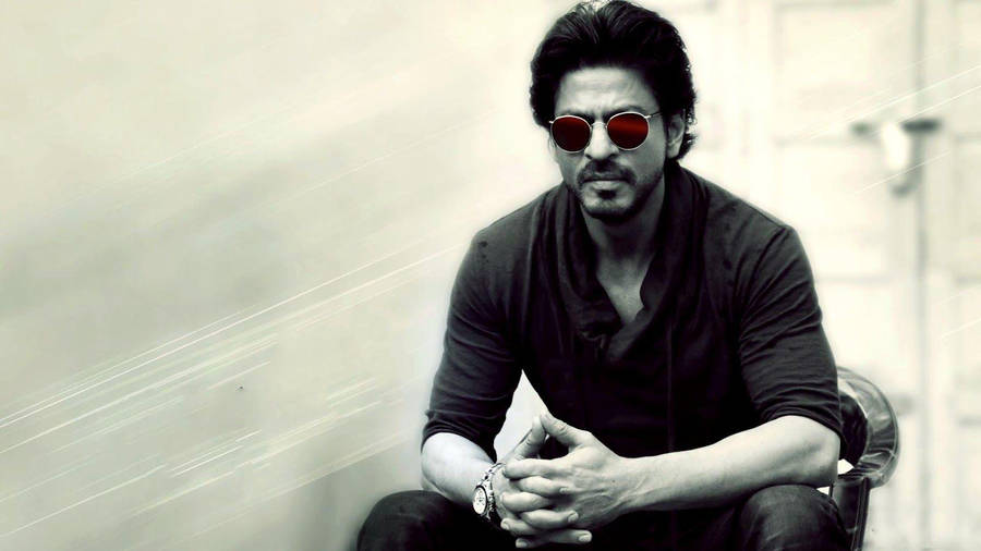 Shahrukh Khan Hd Wearing Sunglasses Wallpaper