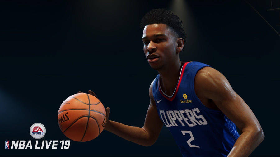 Shai Gilgeous Alexander Nba Live 2019 Rookie Wallpaper