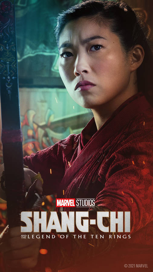 Shang-chi Awkwafina Poster Wallpaper