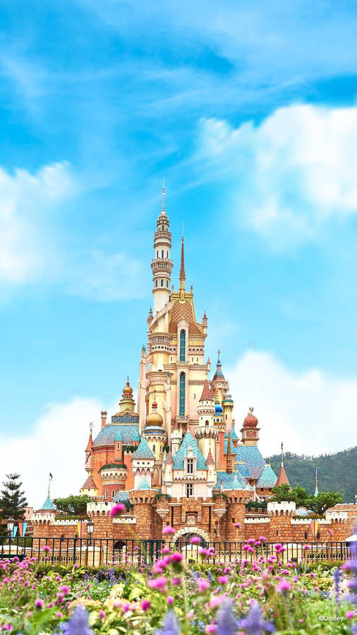 Shanghai Disney Castle Wallpaper