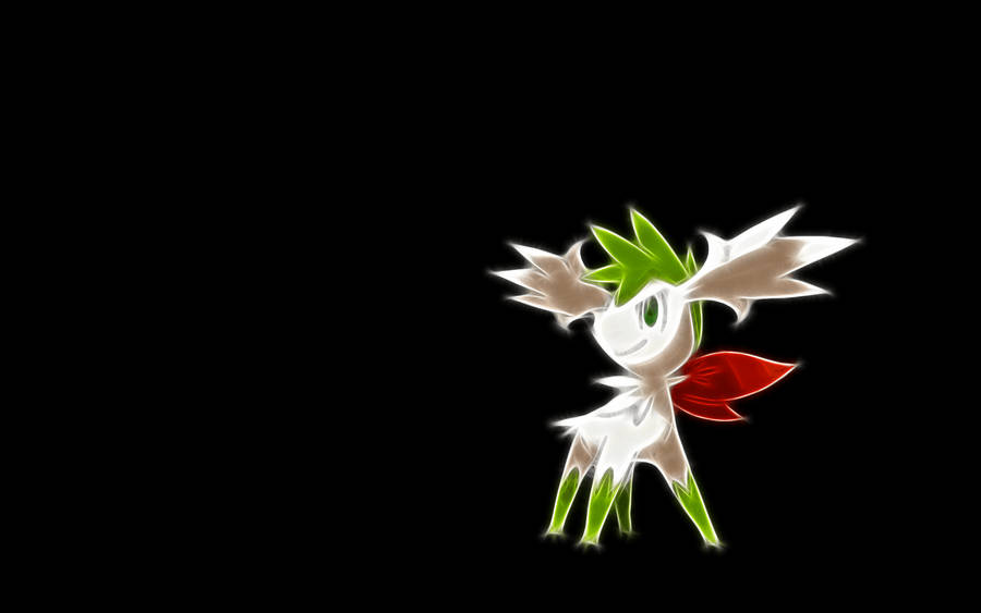 Shaymin Glowing Sky Forme Wallpaper