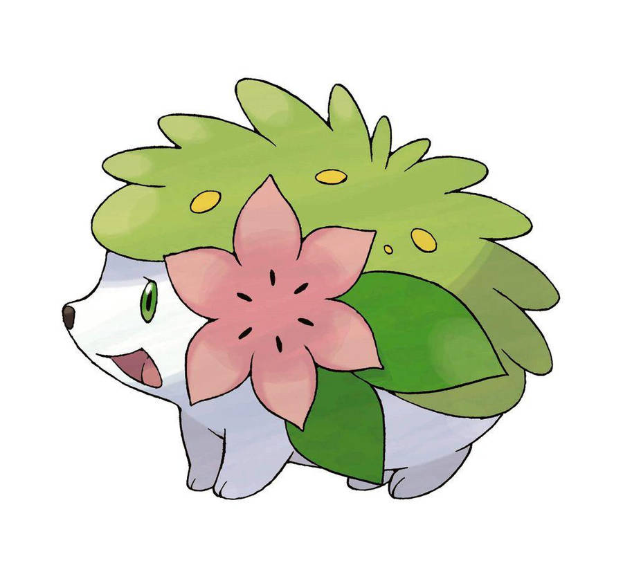 Shaymin Official Artwork Wallpaper