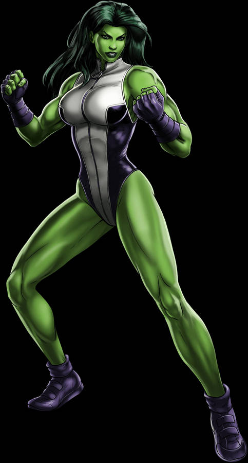 She Hulk Marvel Character Wallpaper