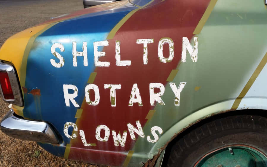 Shelton Rotary Clowns Car Side Wallpaper
