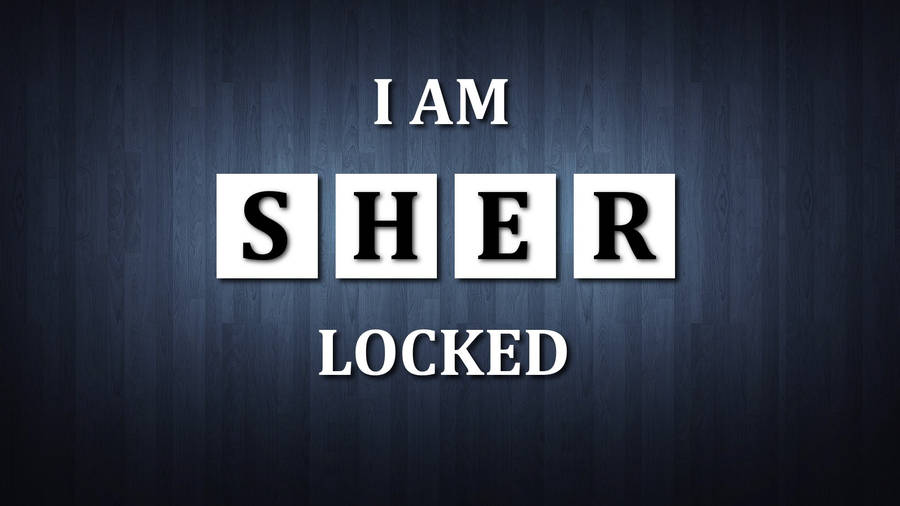 Sherlock Phone Password Wallpaper