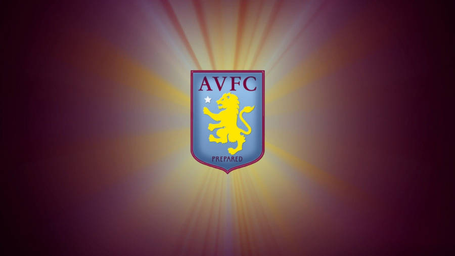 Shining Aston Villa Fc Wallpaper