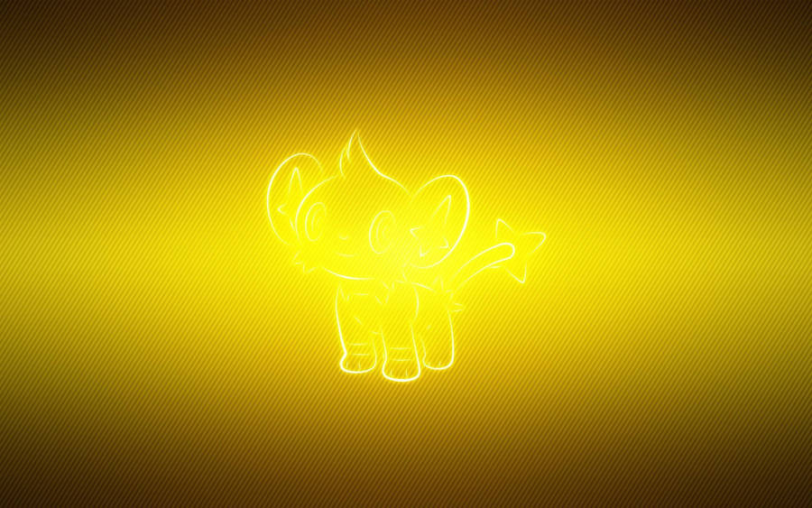 Shinx Glowing Yellow Wallpaper