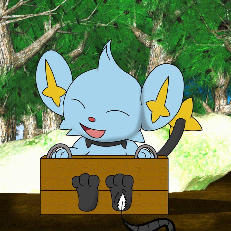 Shinx Trapped Device Wallpaper